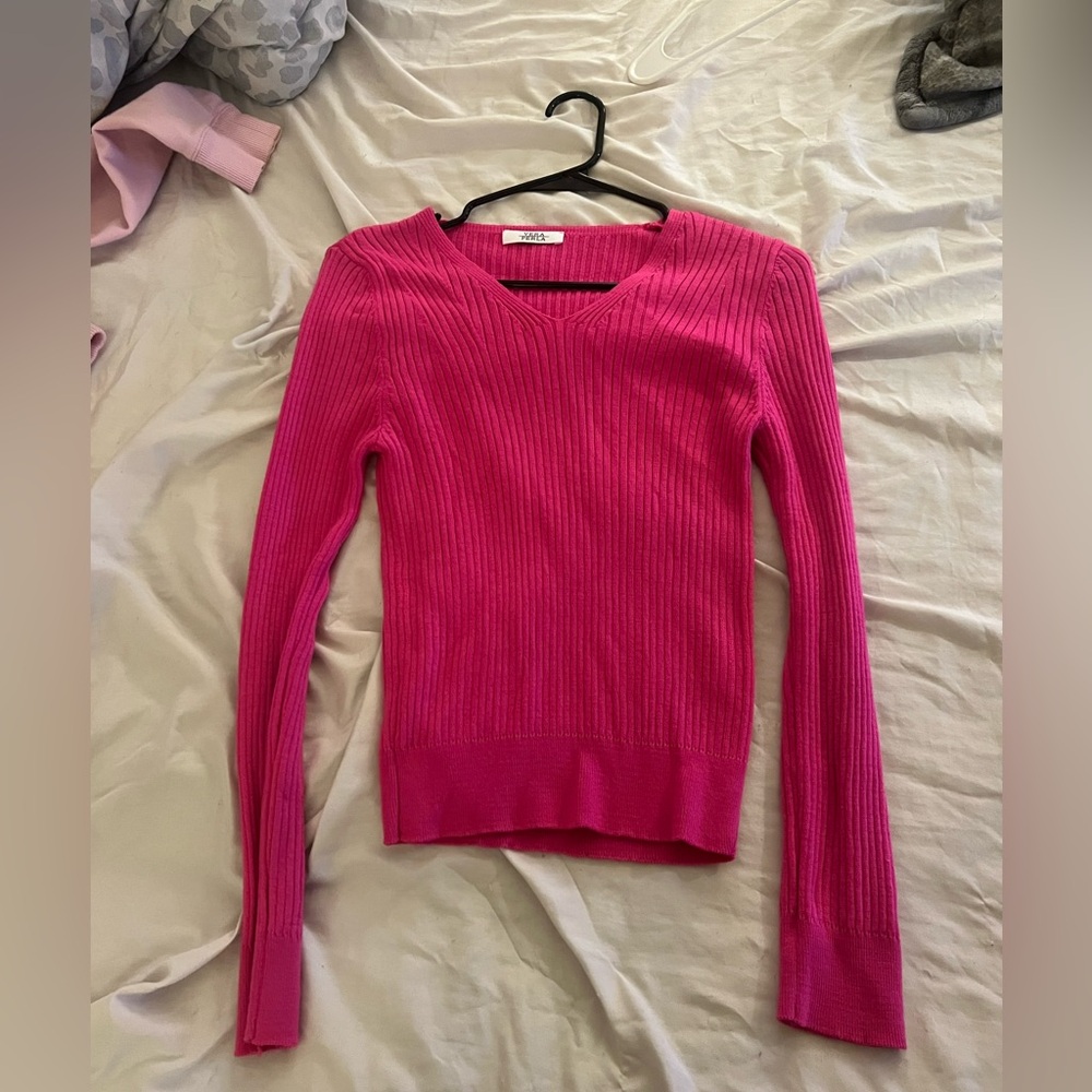 Hot pink Sweater